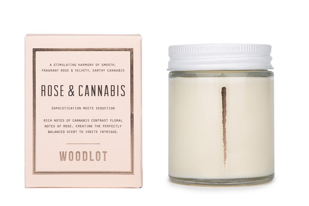 Woodlot 8oz Candle - Rose & C