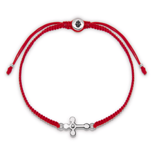 Load image into Gallery viewer, Spiritual Power Red String Cross Charm Bracelet
