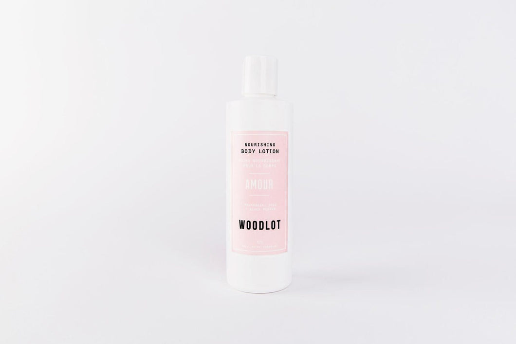 Woodlot Nourishing Body Lotion - Amour 8oz